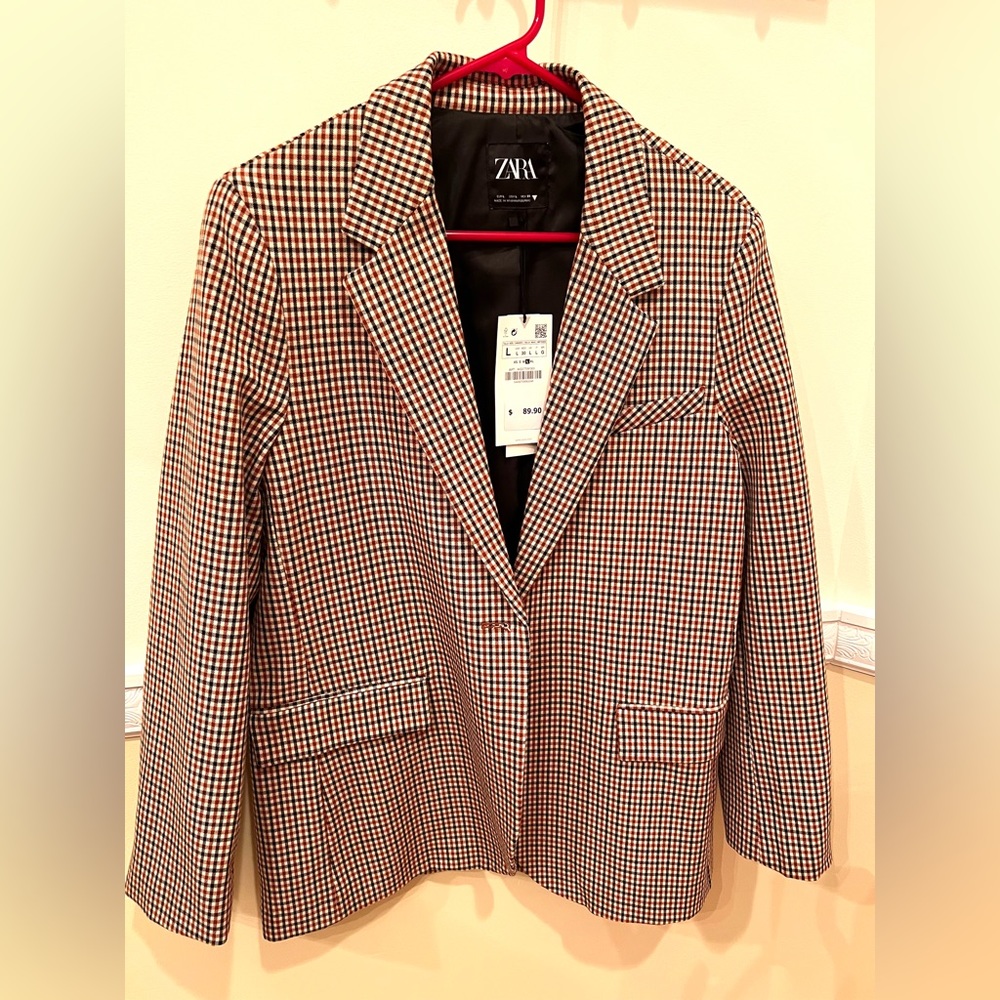 NTW Zara Plaid Blazer